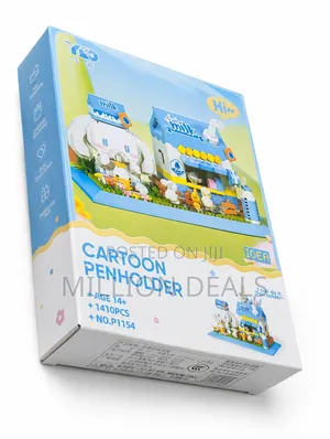 Cartoon Penholder Block Toy Game Ages 14+
