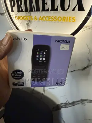New Nokia 105 Black