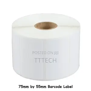 75mm by 55mm Barcode Label