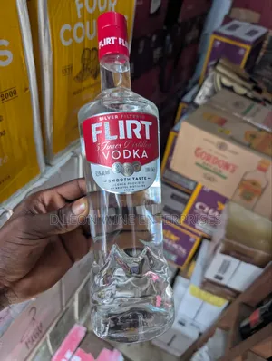 Flirt Vodka Cartoon by ( 12 Bottles )