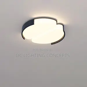 Modern Simplicity Rectangle Iron Plastic Led Flush Mount Ceiling Light