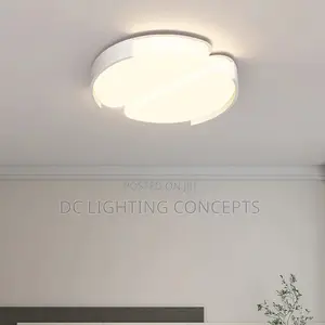 Modern Simplicity Rectangle Iron Plastic Led Flush Mount Ceiling Light