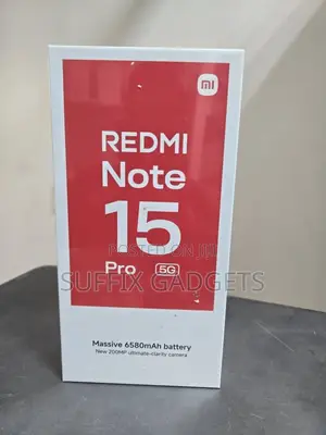 New Xiaomi Redmi Note 15 256 GB Black