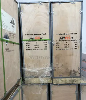 17.5kwh-51.2v Pattern Solar Lithium Battery