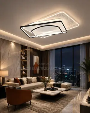 Simplicity Living Room Bedroom Ceiling Lamp Luxury Restaurant Led