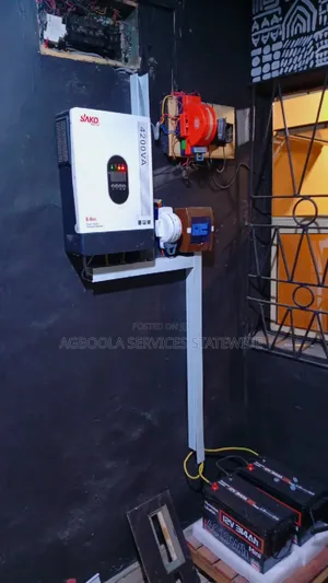 4.5kva Inverter + 12v 300ah Lithium Battery System Setup