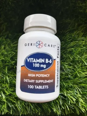Gericare Vitamin B-6 100 Mg, High Potency - 100 Tablets