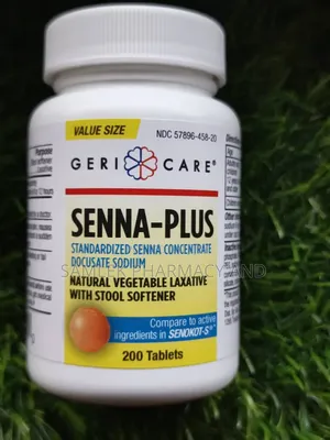 Gericare Senna -Plus Laxative Tablets- (Stool Softener) - 200 Tablets