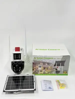 Ai Solar Camera 2 in 1 Double Lens Available Now