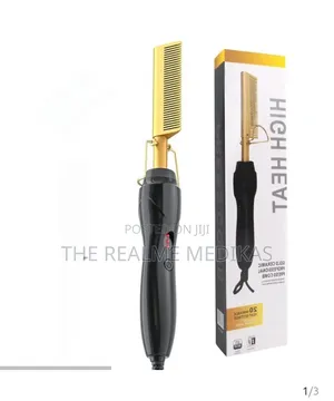 Gold Ceramic Professional Press Comb