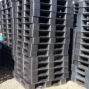 Heavy-Duty Black Plastic Pallets