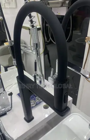 Kitchen Sink Mixer (Black Color)
