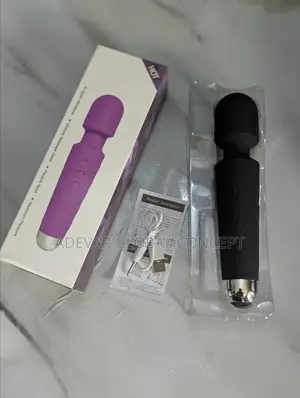 20 Mode Rechargeable Magic Wand Vibrator Sex Toy for Women