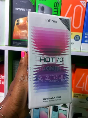 New Infinix Hot 70 128 GB Black
