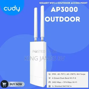 Cudy Ax3000 Indoor/Outdoor Wifi 6 Access Point (Cudy Ap3000 Outdoor)