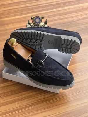 Timberland Suede Loafers With Lug Soles