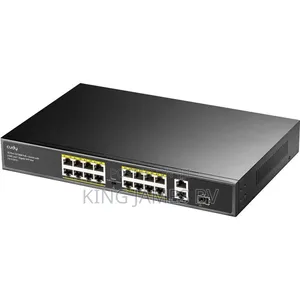Onv:Poe33016pf 16-Port Poe Gigabit + Fibre Switch