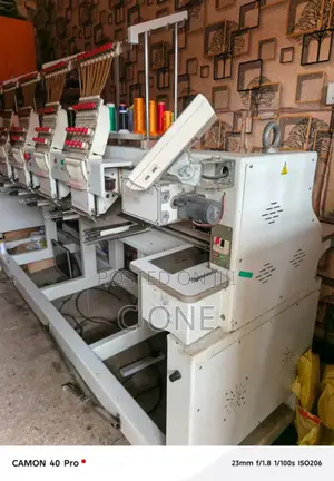 6-head Monogramming Machine In Perfect Shape