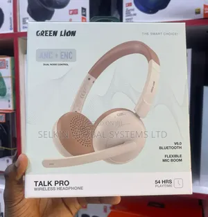 Green Lion Wireless Bluetooth Headset And Mic With Noise Cancelling