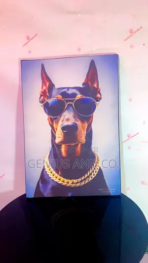 Art Works, Printed on Canvas Material