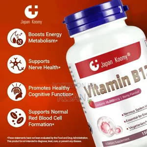 Vitamin B12 10000mcg 150 Capsules