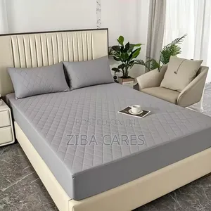 High Quality Waterproof With Elastic Imported Bed Covers 6x6 Grey