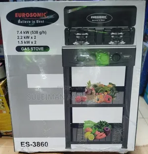 Eursonic Gas Cooking 4burner Standing