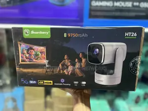 Smartbarry Ht26 Portable 4 Android Portable Smart Projector.
