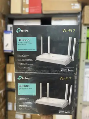 Tp-Link Archer Be220w Be3600 Dual-Band Wi-Fi 7 Router.