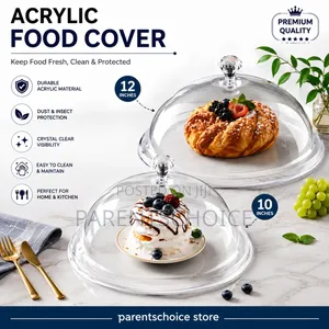 Acrylic Dome Buffet, Plate Food Cover