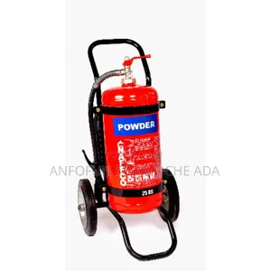 Naffco 25kg Dry Chemical Powder Mobile Extinguisher