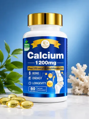 Duozi Calcium 1200mg With Vitamin D3 Softgels