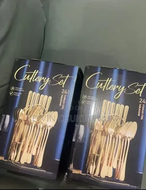 20 Pieces Gold Cutlery