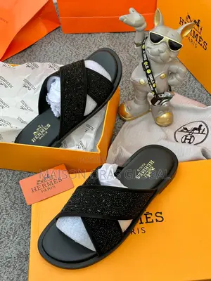 Quality Hermes Men’S Slide Slippers