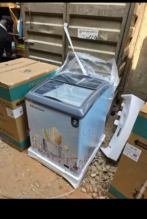 New Hisense Chest Showcase Freezer 154 L Silver(Sd-165) 2 Yrs Warranty