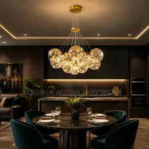 Modern Led Moon Starry Sky Suspension Lamp