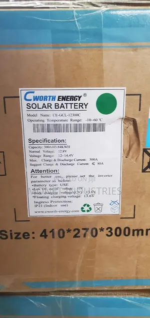 3.8kwh 12.8v 300ah Cworth Lithium Iron Phosphate Battery