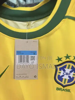 Brazil Retro Home Jersey - Yellow