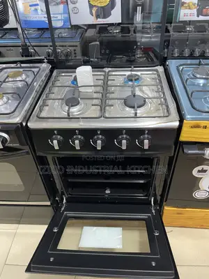 4 Burner Gas Cooker (60x60) With Oven