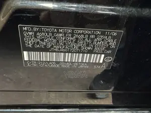 Lexus ES 350 2007 Black