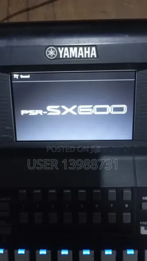 Yamaha Keyboard Screen