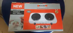 Double Hot Plate With Grill