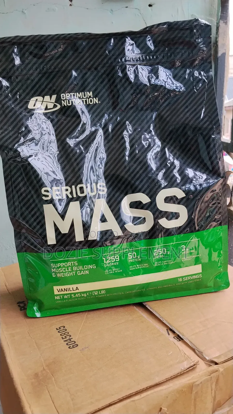 Optimum Nutrition Serious Mass 12lbs