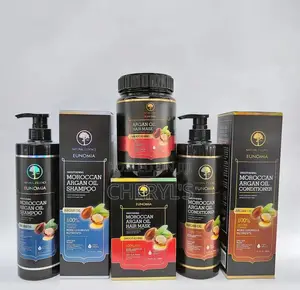 New Moroccan Argan Oil Shampoo, Conditioner With Hair Mask