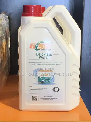 Distilled Water 5 Liter Tubular Battery