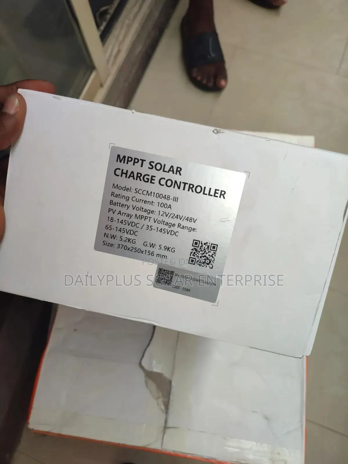 100amp Felicity Solar Charge Controller