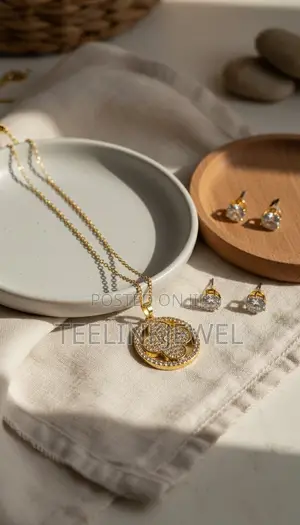Elegant Pure Stainless Steel Pendant Necklace