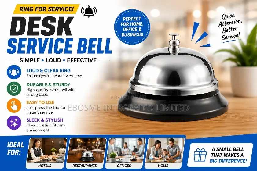 Desk Service Bell