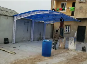 Danpalon Carport Shade Cover With Laizer Cut Design