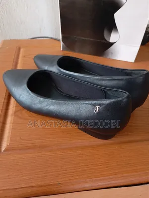 Flat Black Shoe